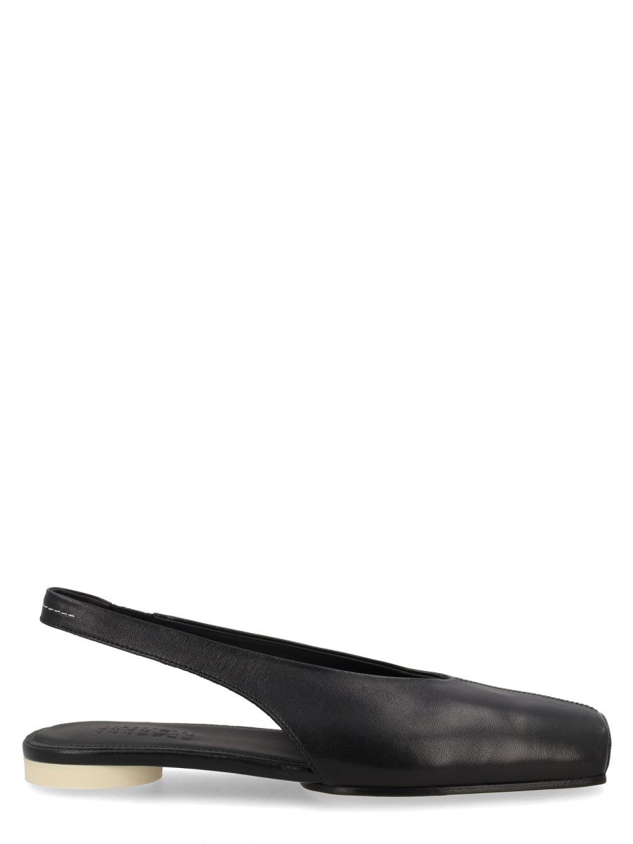 BALLERINA SLINGBACK IN PELLE