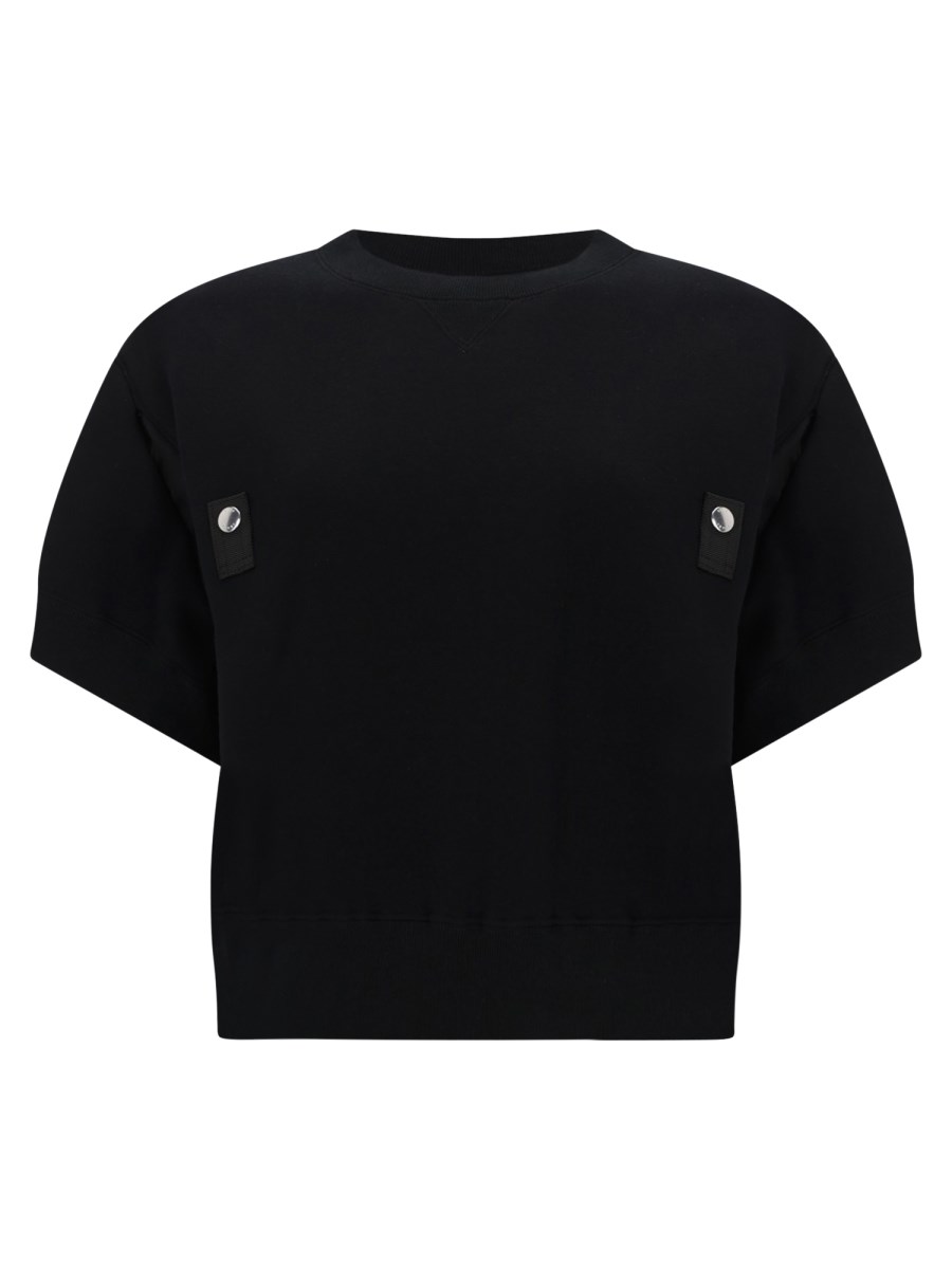 MAGLIA CROPPED IN COTONE