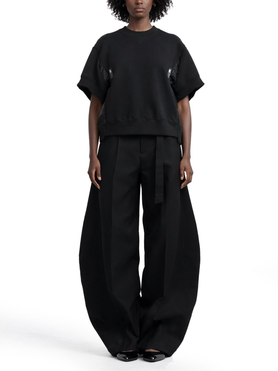 MAGLIA CROPPED IN COTONE