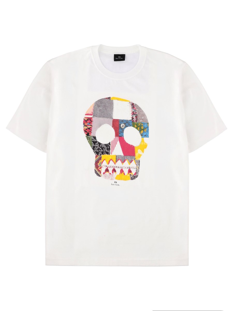 T-SHIRT FABRIC SKULL