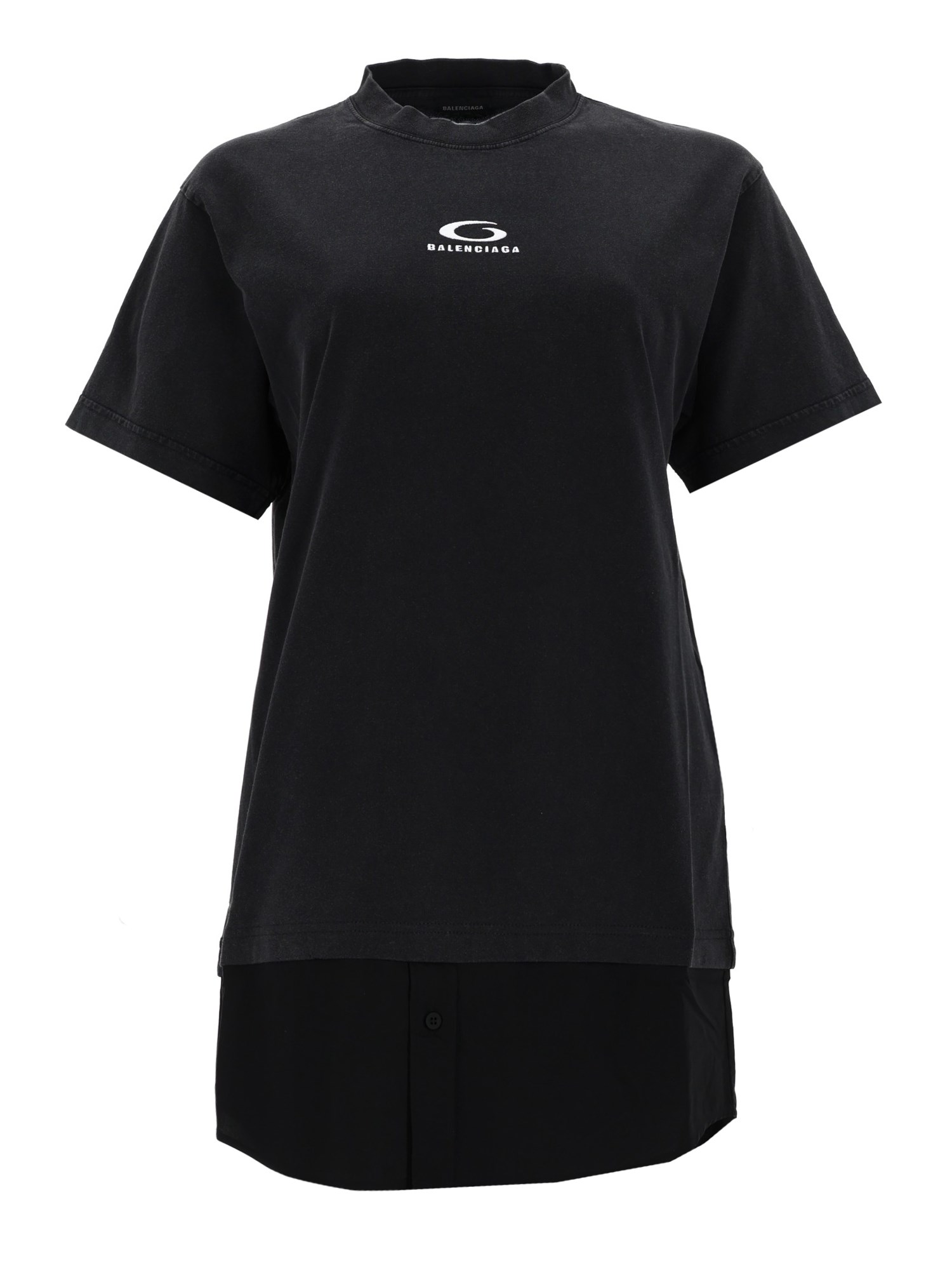 balenciaga "hybrid shirt" dress