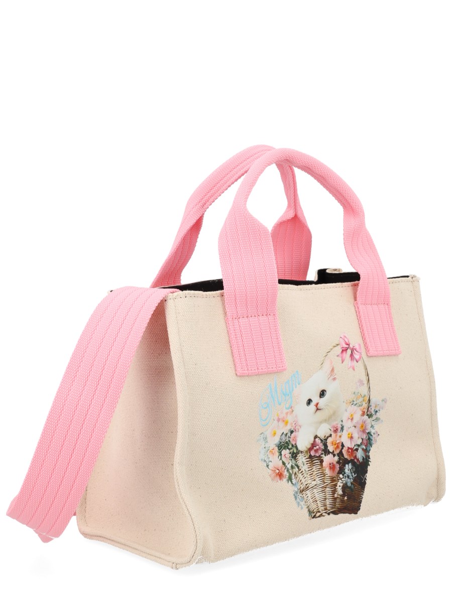BORSA TOTE SMALL CON STAMPA