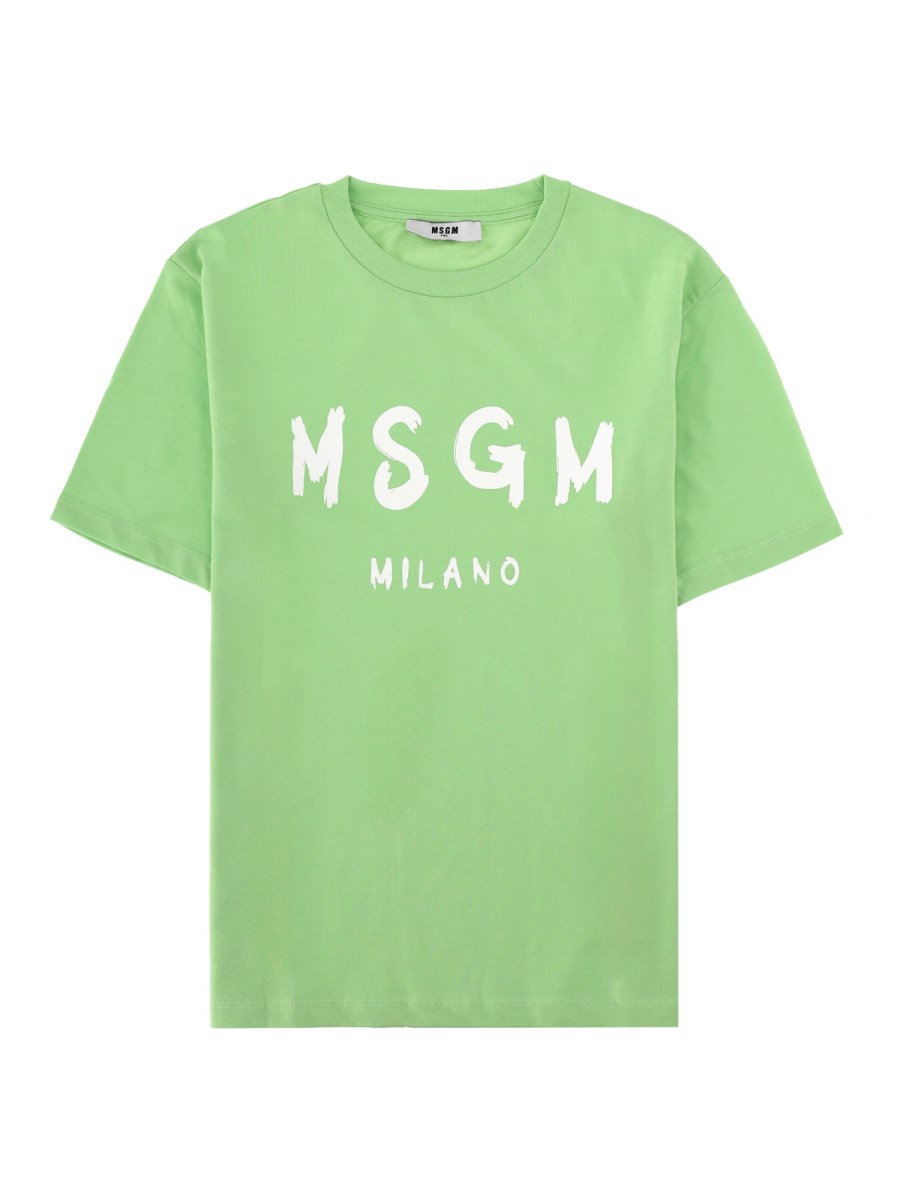 T-SHIRT A MANICA CORTA CON STAMPA LOGO