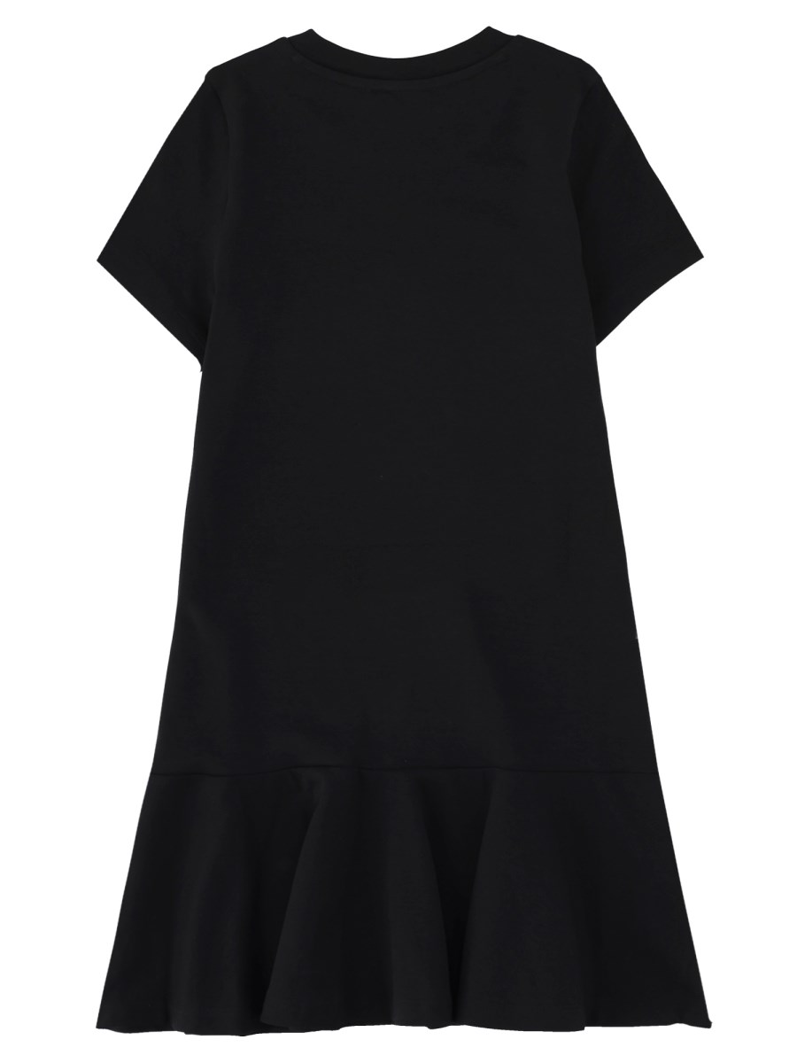 VESTITO CON STAMPA BORSA