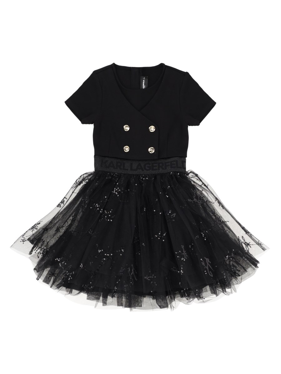 VESTITO CON GONNA IN TULLE