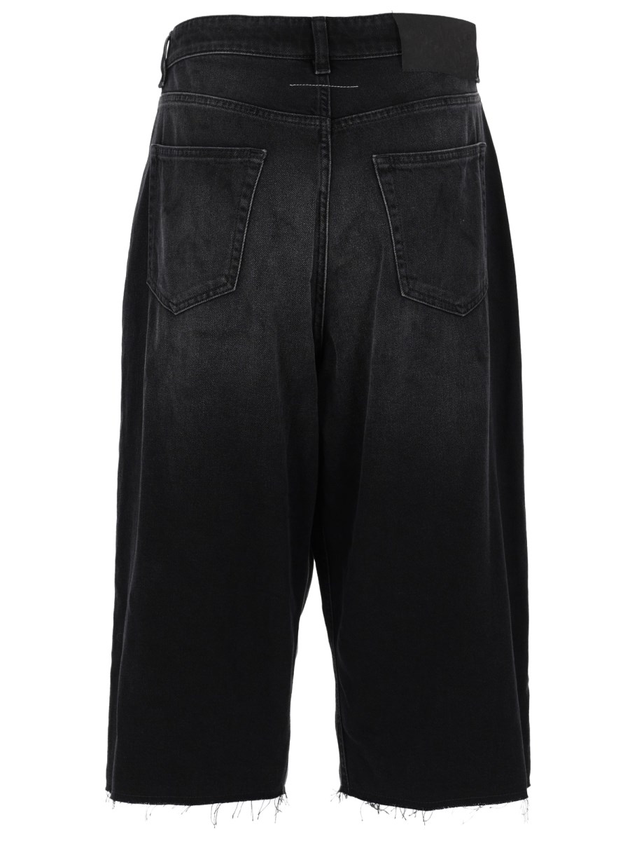 SHORTS IN DENIM DI COTONE