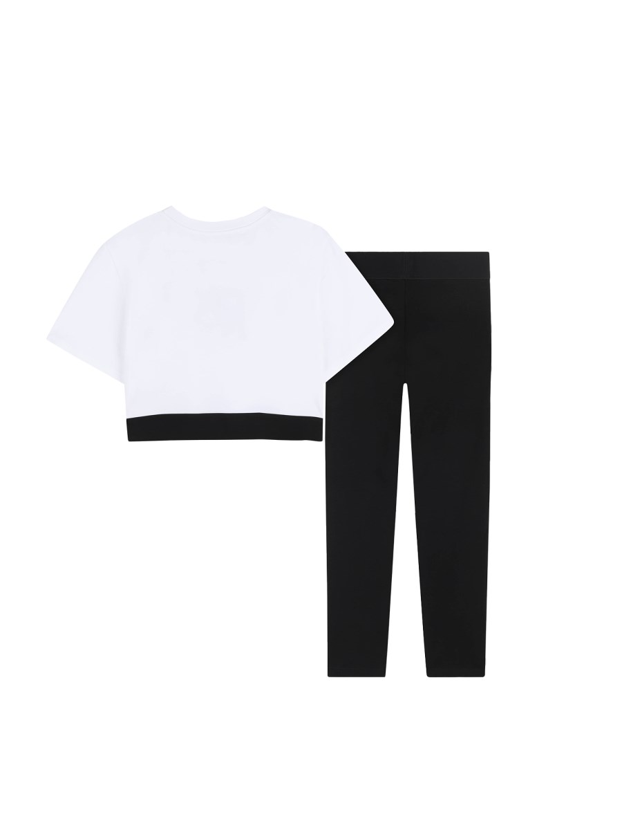 SET T-SHIRT CROP + LEGGINS 