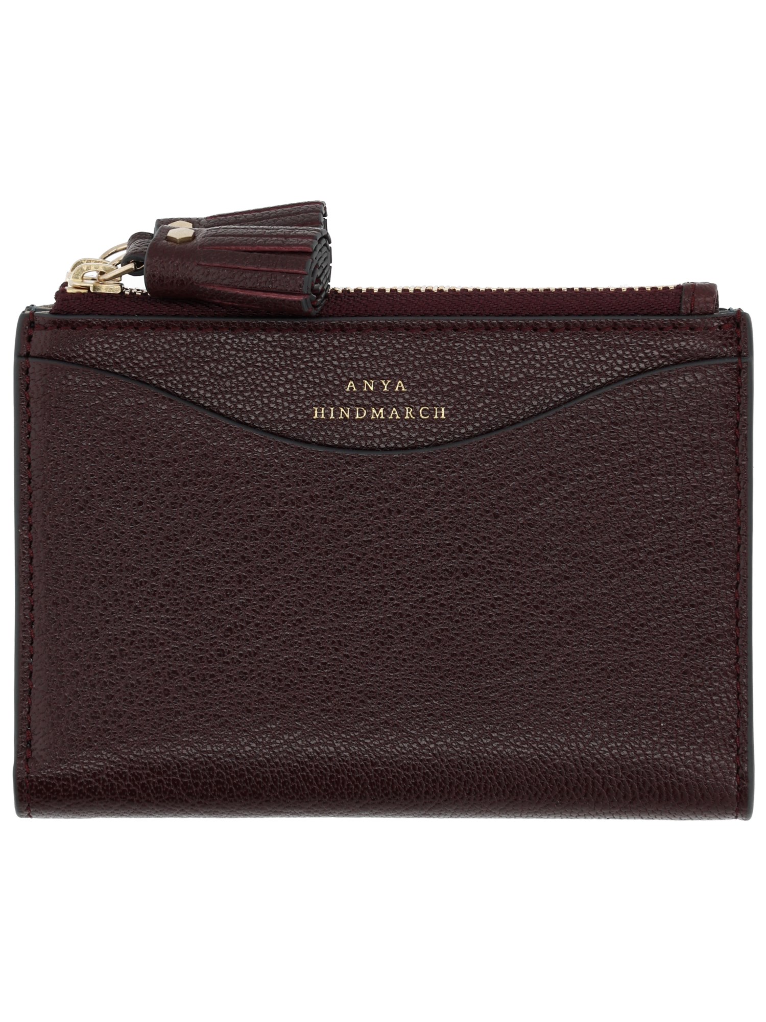 Anya Hindmarch Leather Wallet In Brown