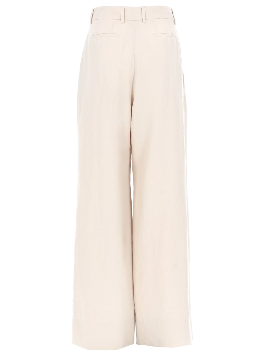 PANTALONE FRANKIE IN LINO E COTONE