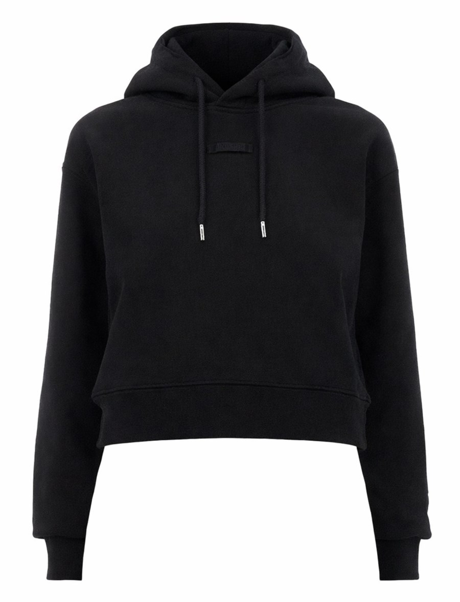 LA FELPA CON CAPPUCCIO GROS GRAIN