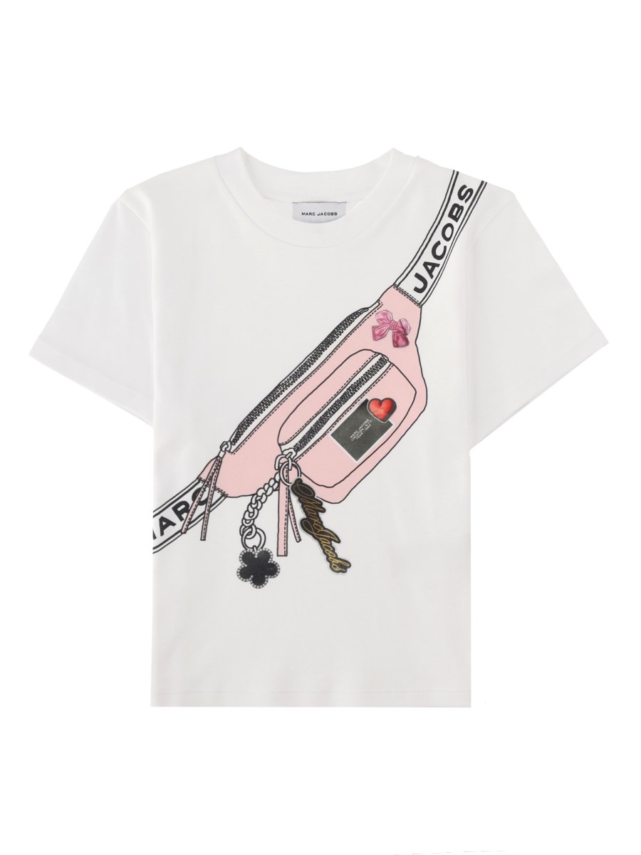 T-SHIRT CON STAMPA MARSUPIO