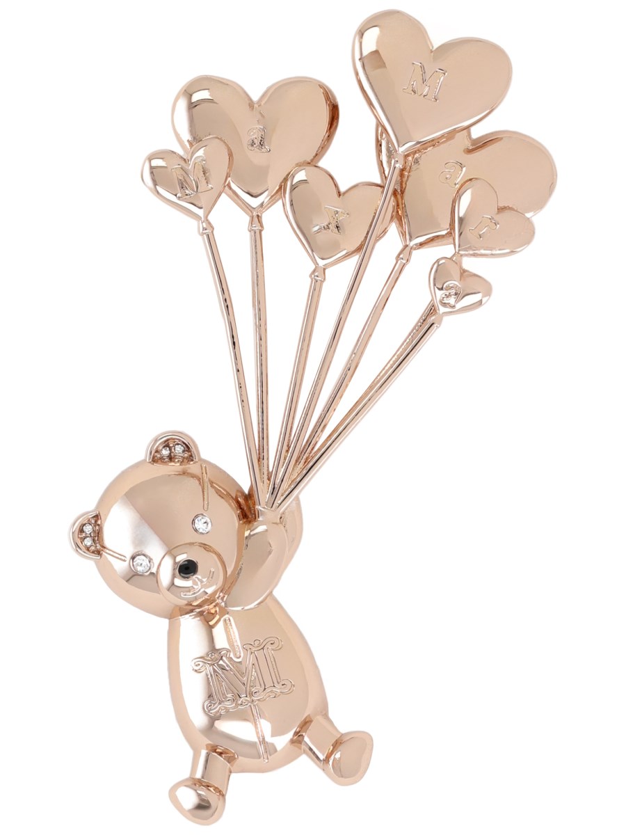 SPILLA IN METALLO E STRASS