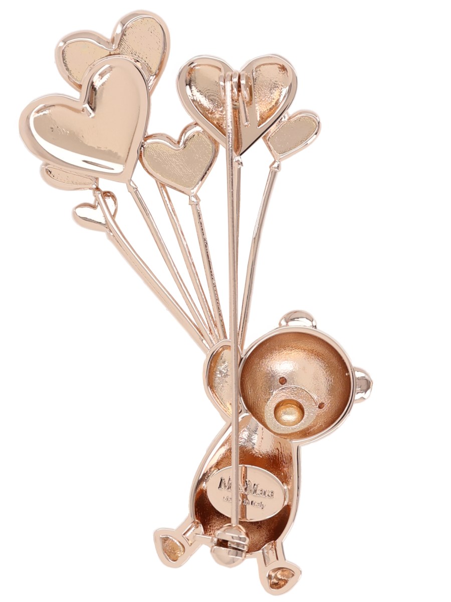 SPILLA IN METALLO E STRASS