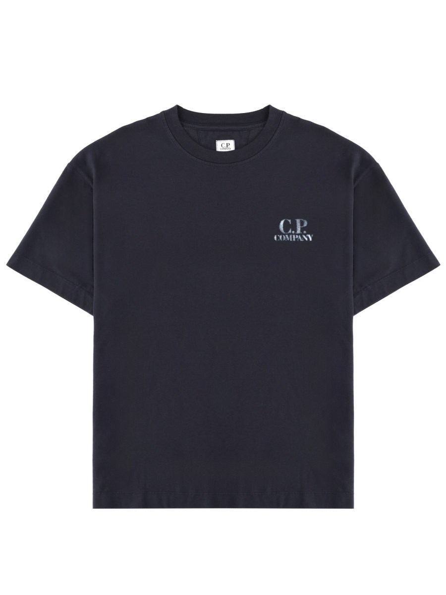 T-SHIRT CON LOGO E STAMPA