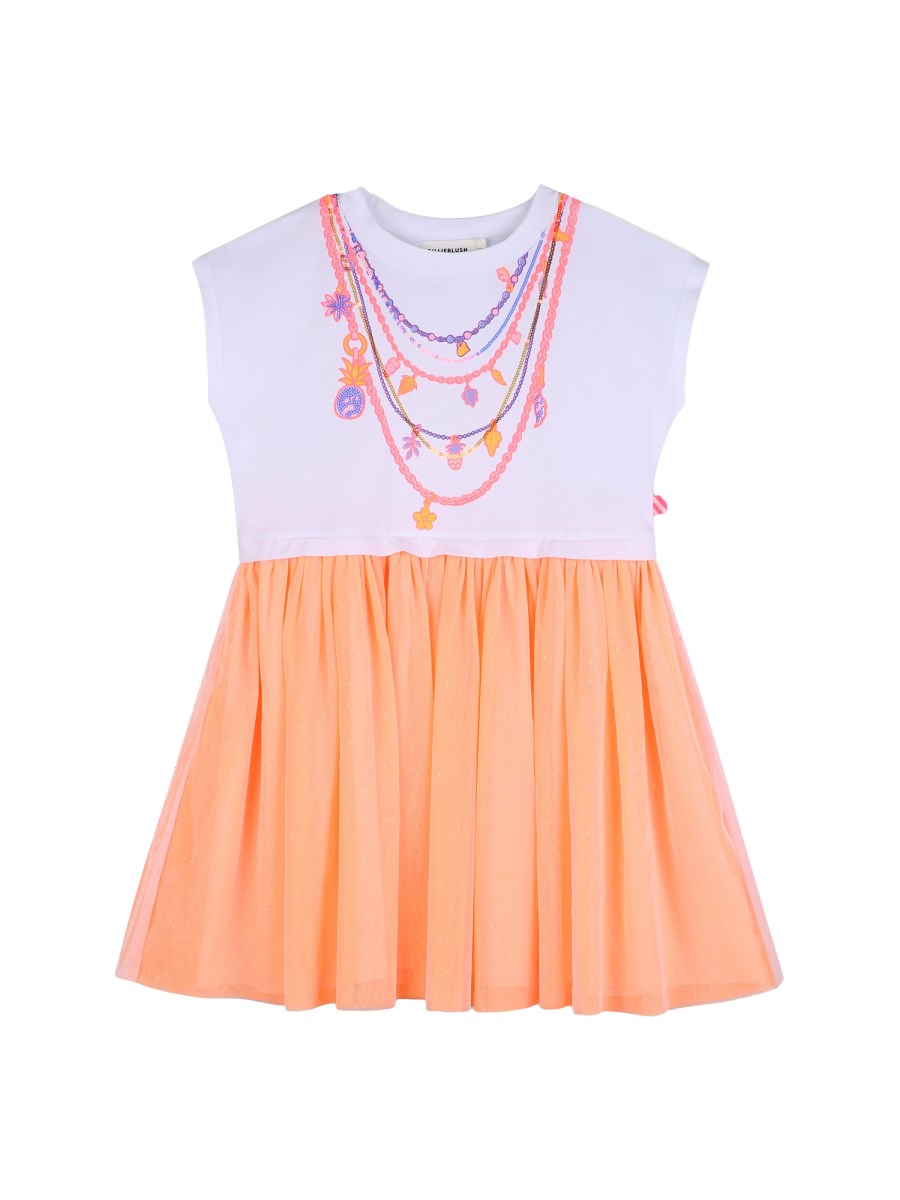 VESTITO CON STAMPA COLLANE