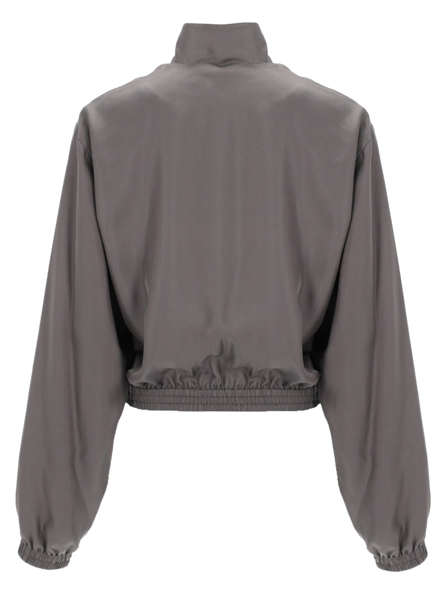 GIACCA CROPPED CON LOGO