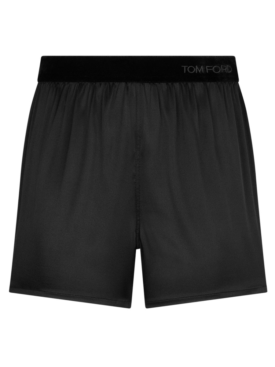 PIGIAMA SHORTS IN SETA