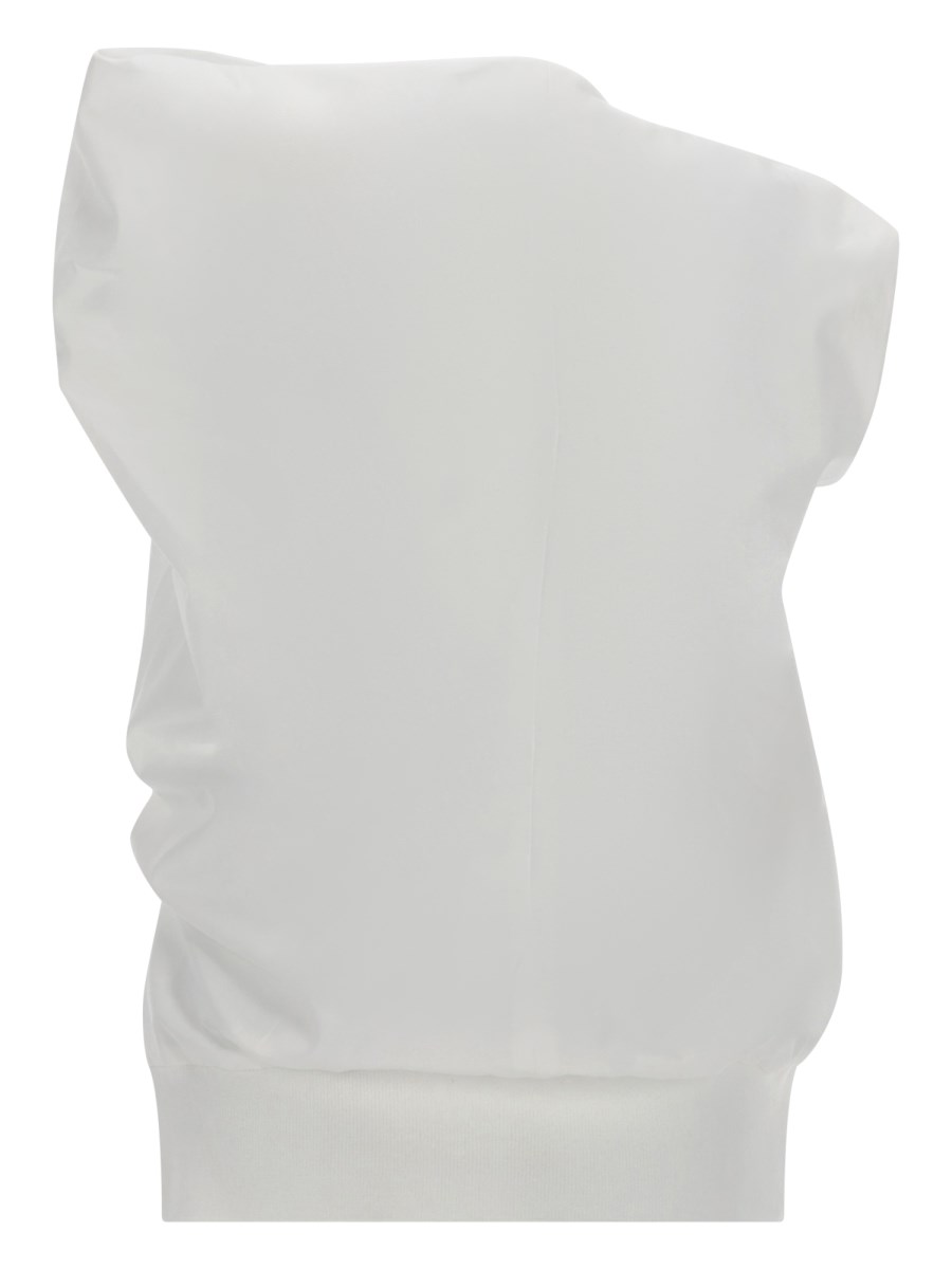 MAGLIA SMANICATA ASIMMETRICA