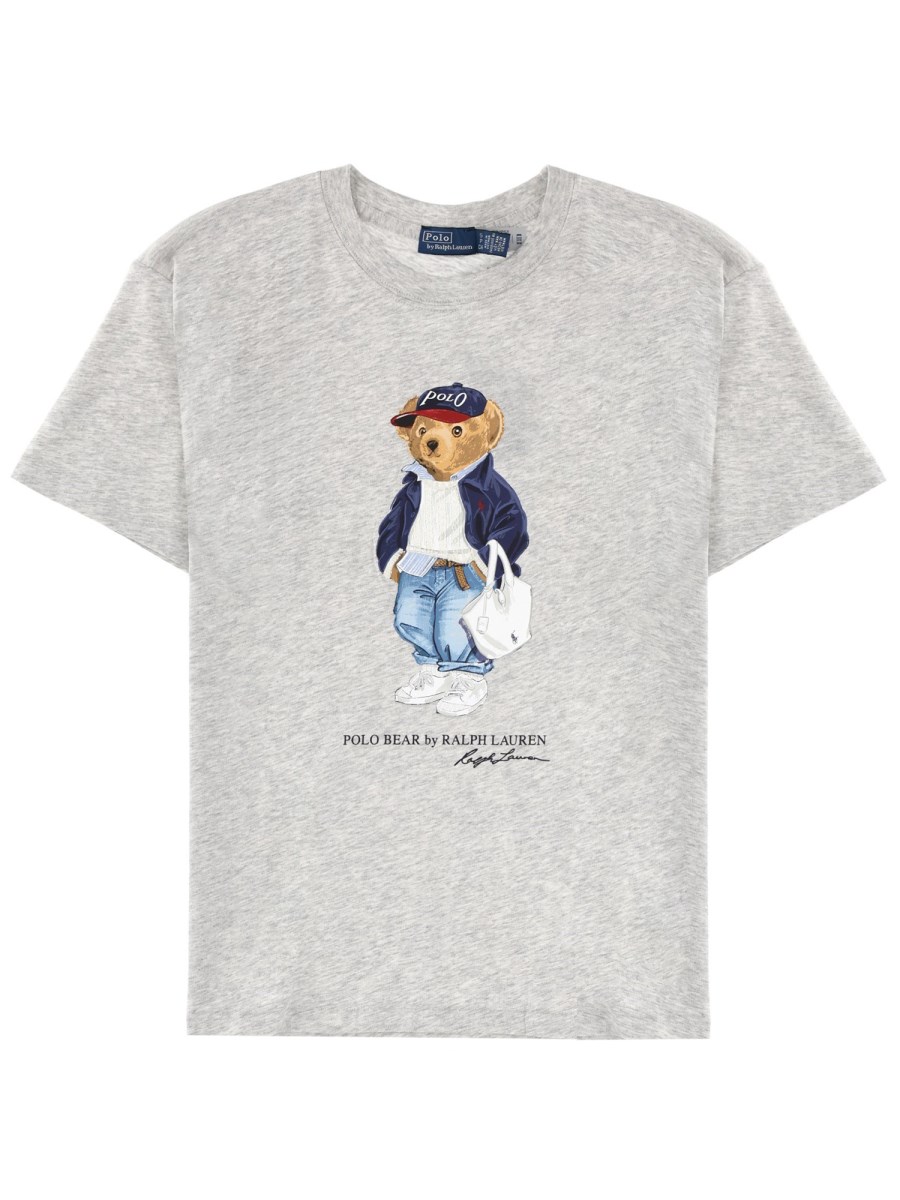 T-SHIRT POLO BEAR CON LOGO
