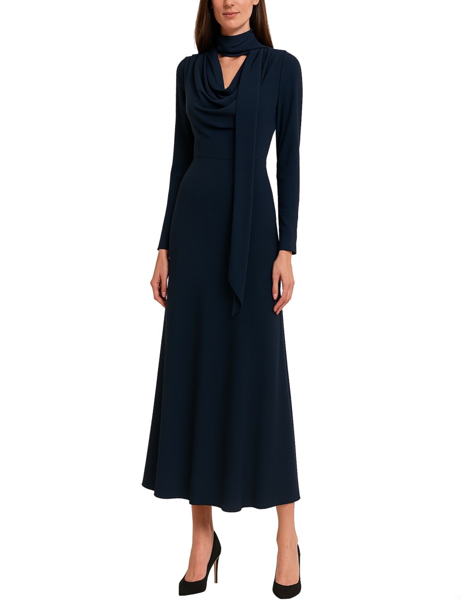 ABITO LUNGO DRAPPEGGIATO