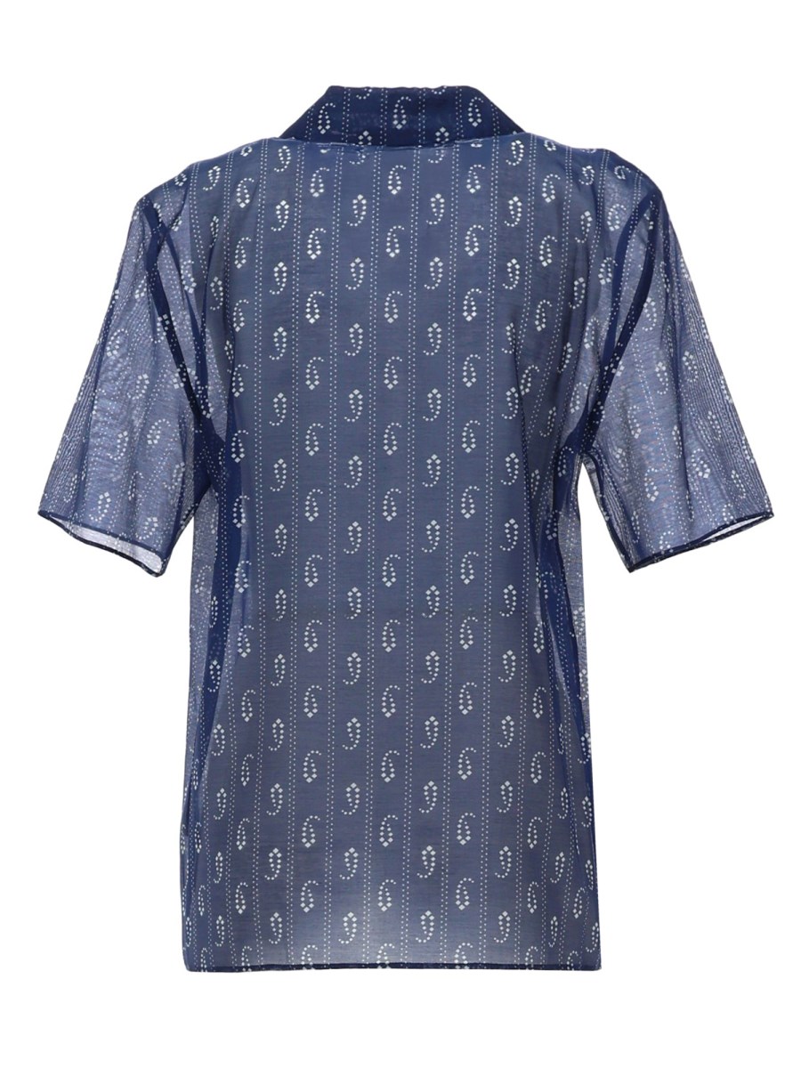 CAMICIA CON STAMPA PAISLEY