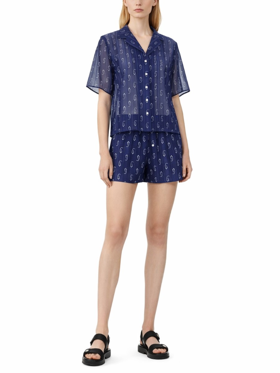 CAMICIA CON STAMPA PAISLEY