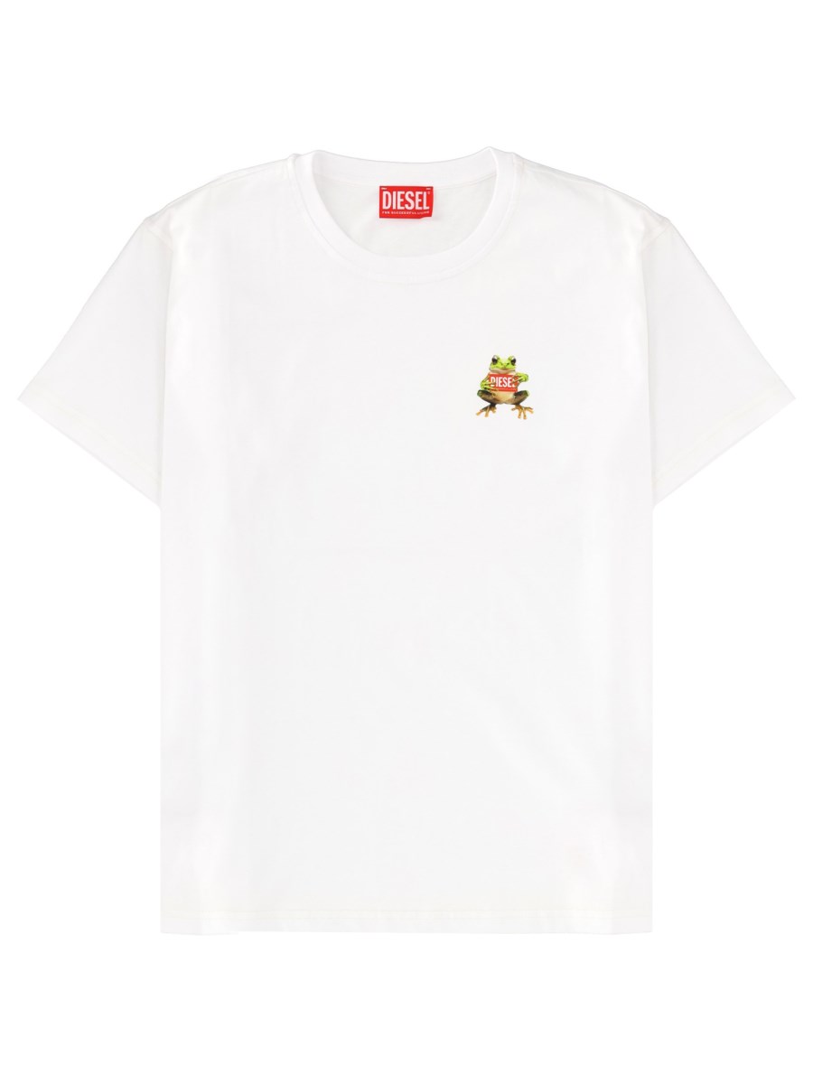 T-SHIRT IN COTONE CON STAMPA LOGO