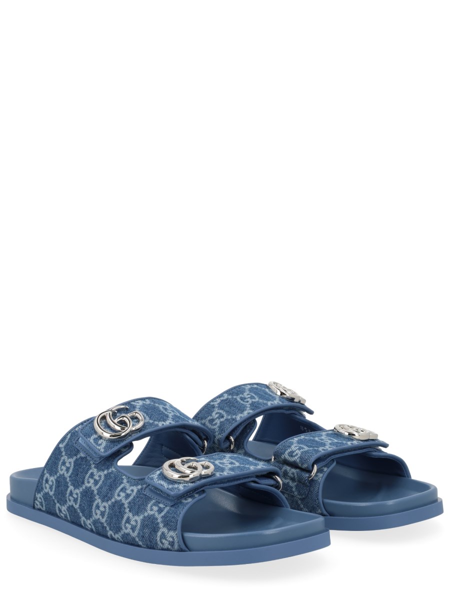 SANDALO CON LOGO GG
