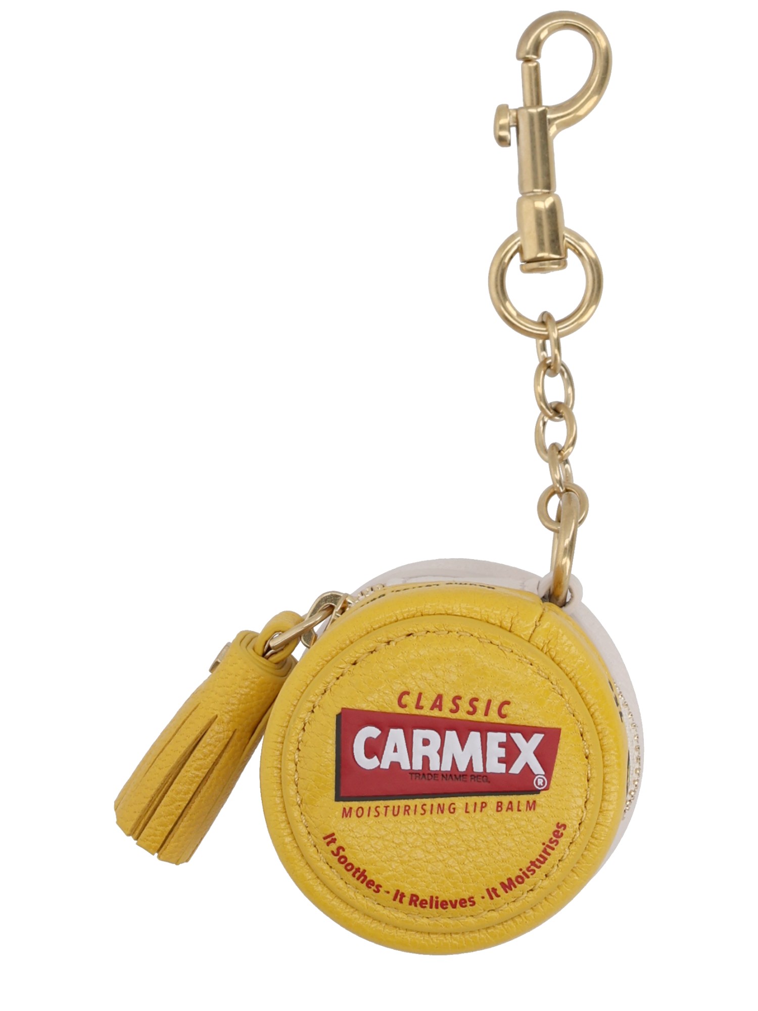 Anya Hindmarch Coin Purse "carmex" In Yellow