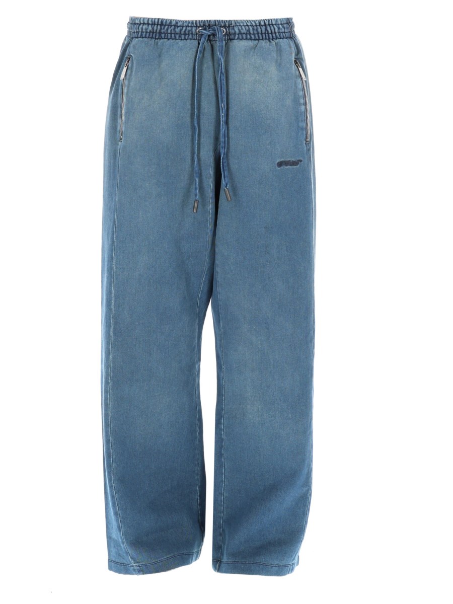 PANTALONE SPORTIVO DISTRESS DIAG SLOUCHY