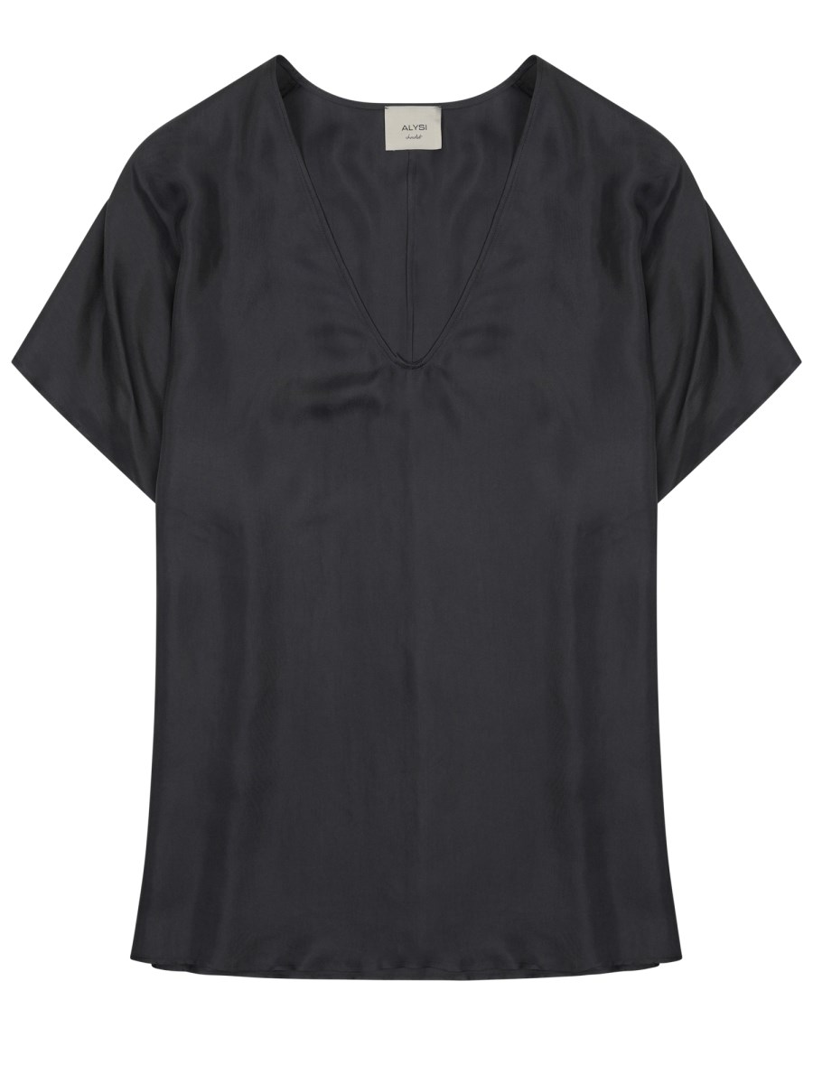 BLUSA IN TWILL DI SETA