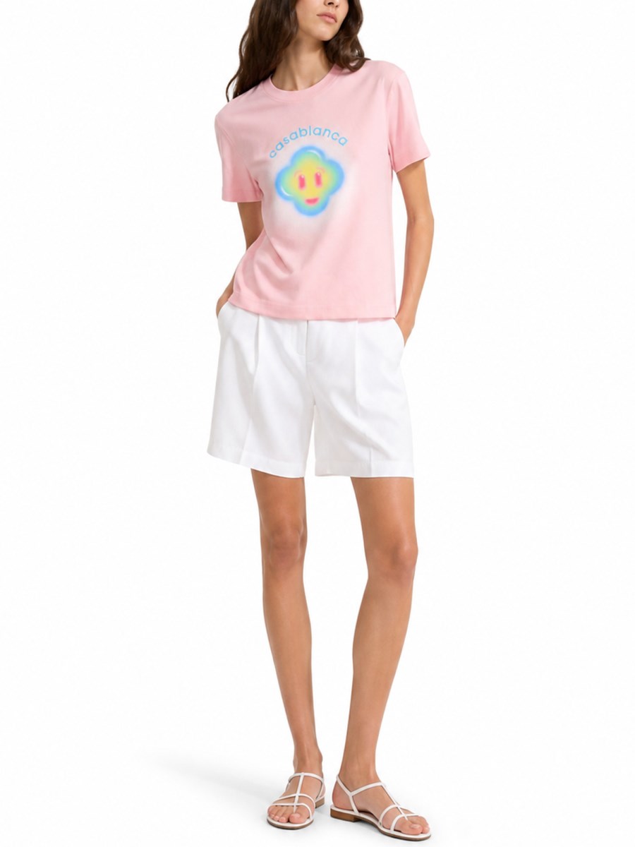 T-SHIRT AIRBRUSH SMILEY
