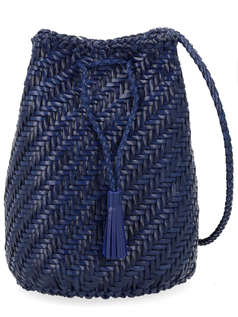 BORSA POMPOM DOUBLE JUMP TAN