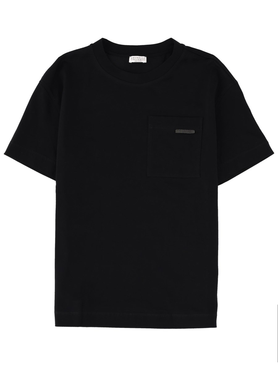 T-SHIRT CON TASCHINO