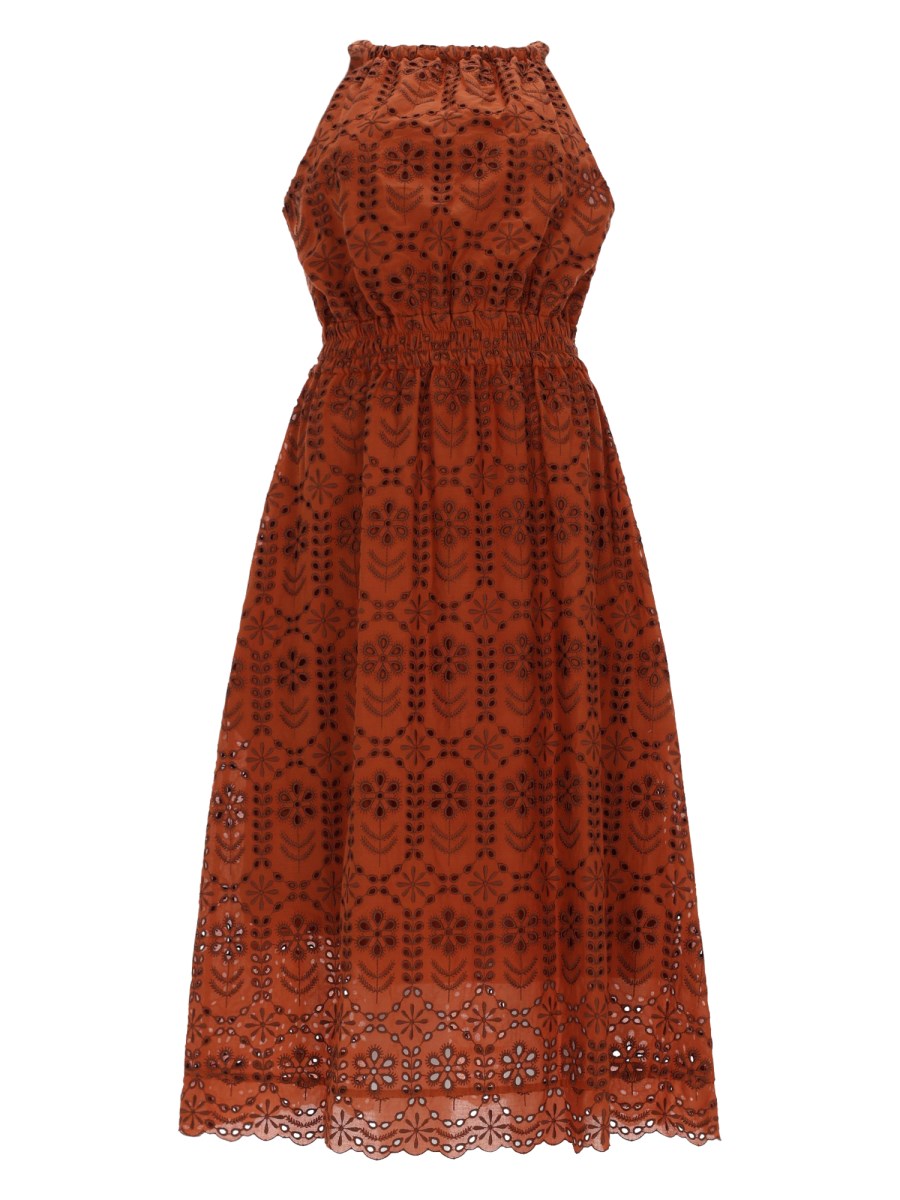 ABITO MIDI TRAFORATO