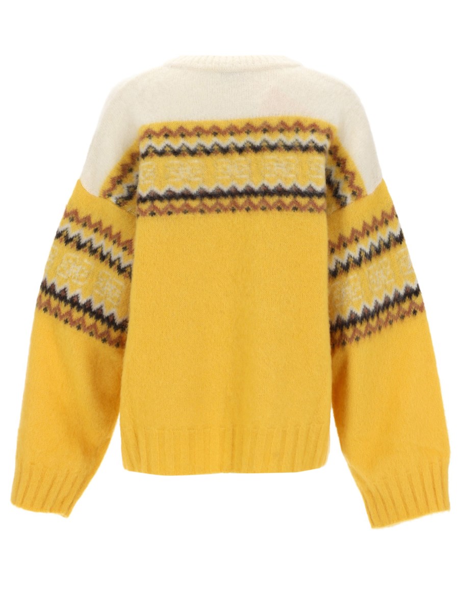 MAGLIA INTARSIA