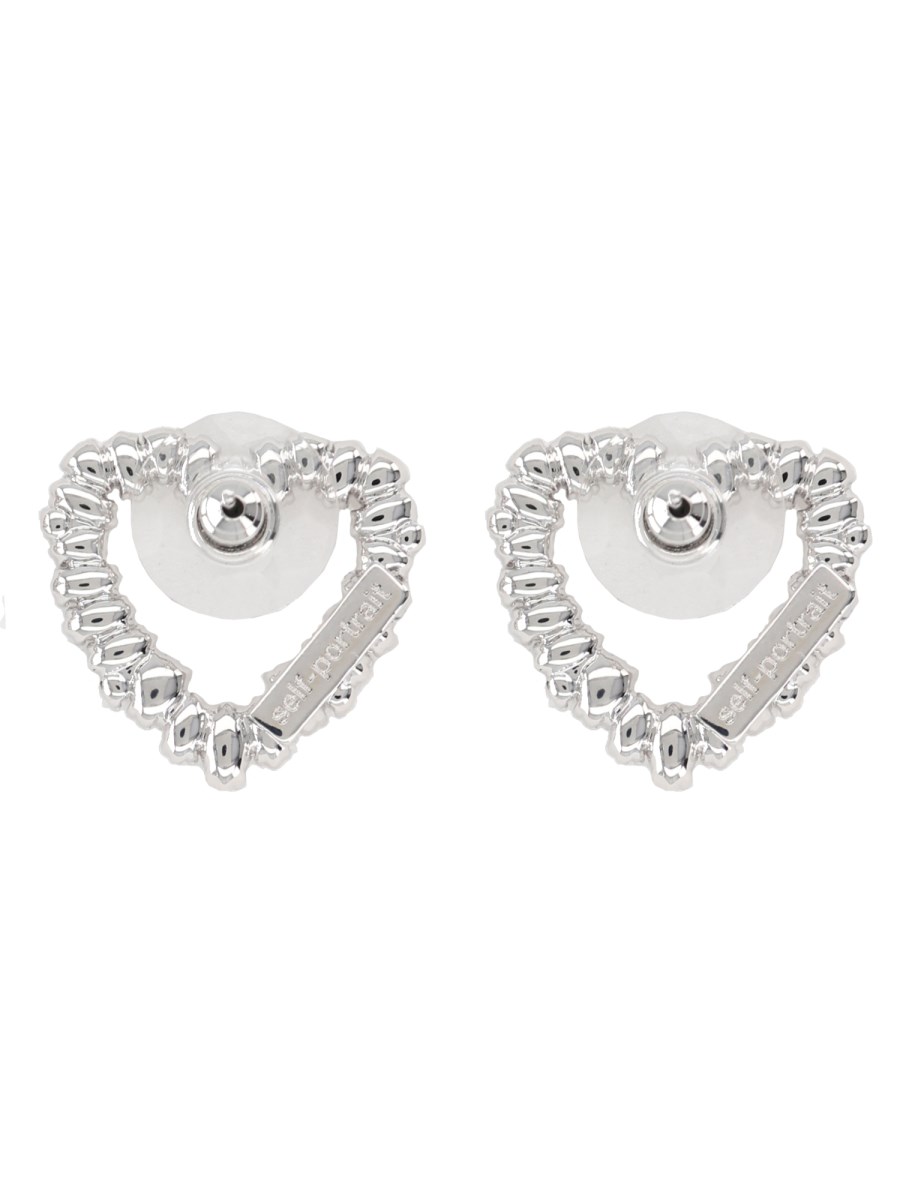 ORECCHINI CRYSTAL HEART