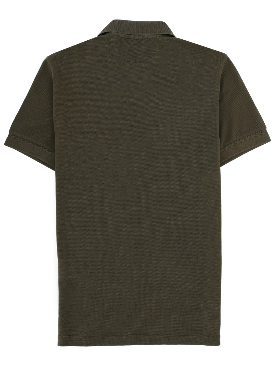 POLO IN LYOCELL E COTONE