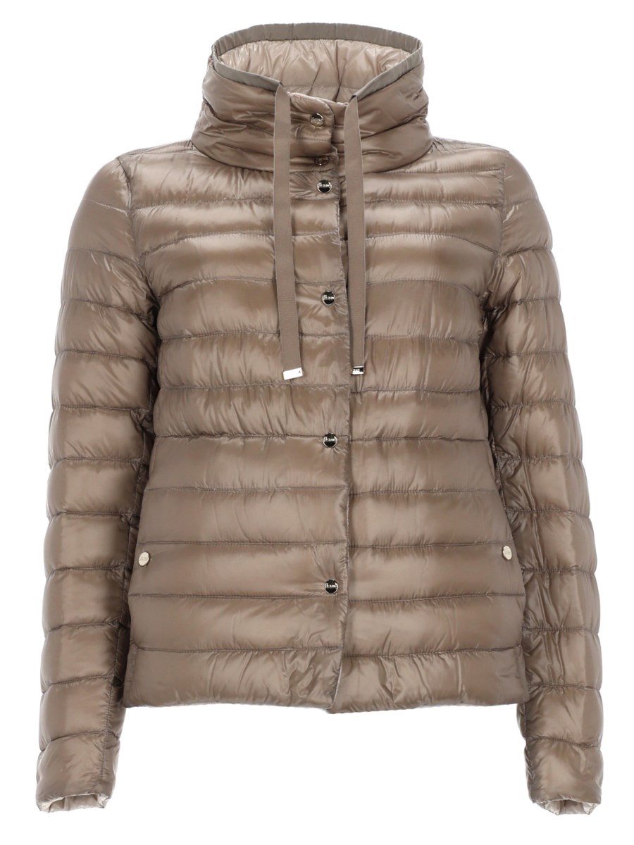 PIUMINO REVERSIBILE CON COLLO ALTO