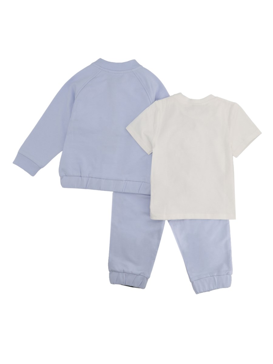 Set tuta sportiva e t-shirt con monogrammi doppia B
