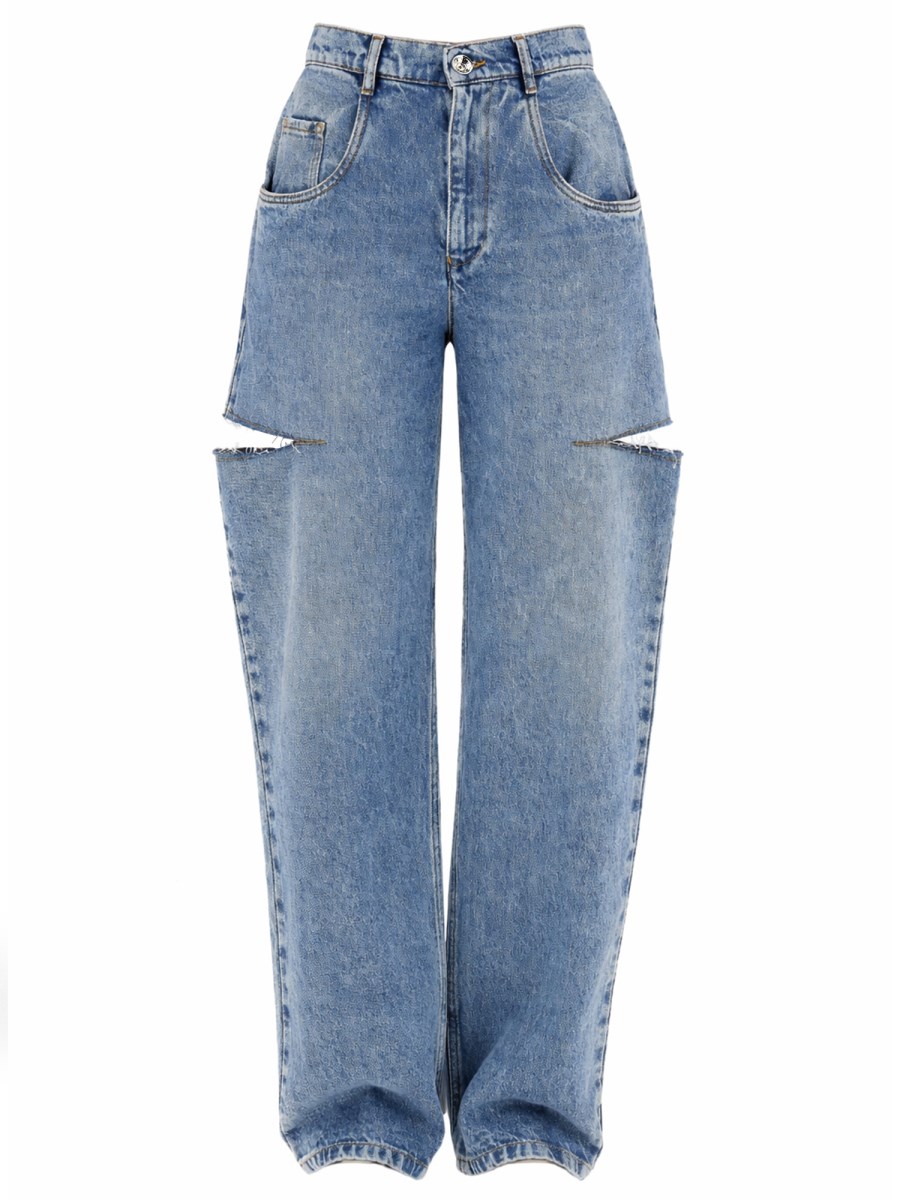 JEANS CON DETTAGLIO CUT OUT