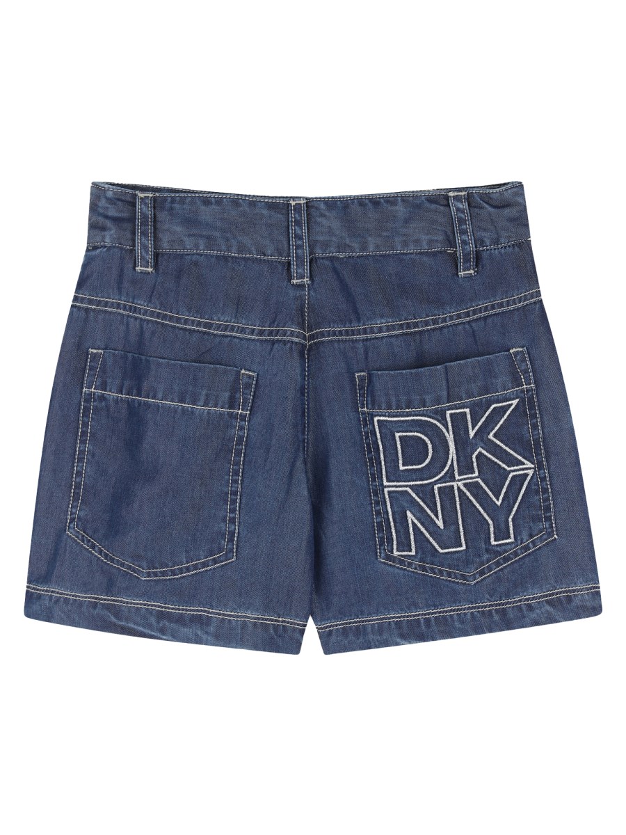PANTALONCINI CON CHIUSURA A PORTAFOGLIO