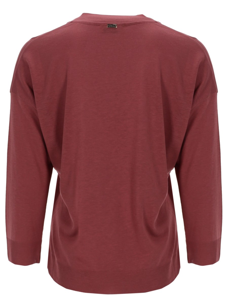 MAGLIA IN GLAM KNIT EFFECT