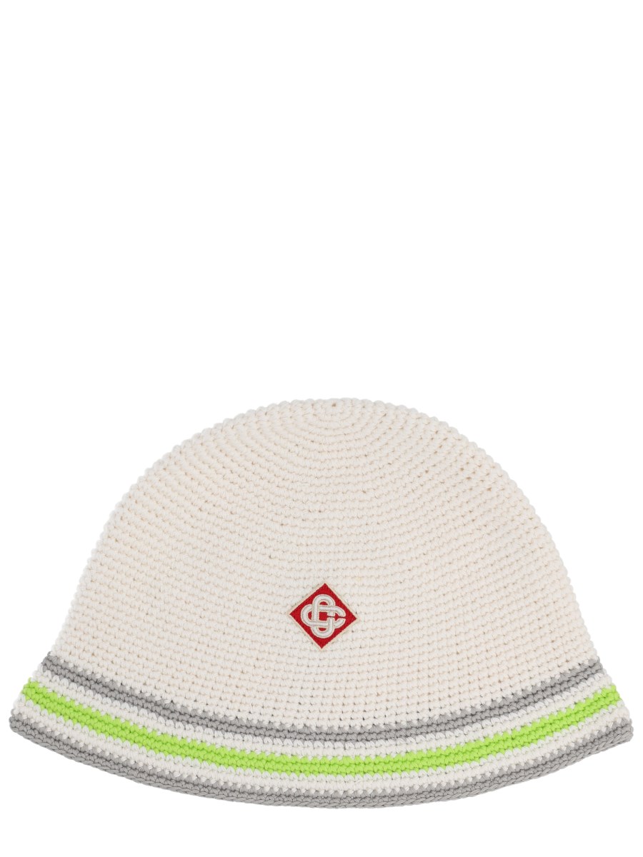 CAPPELLO IN MAGLIA CON LOGO