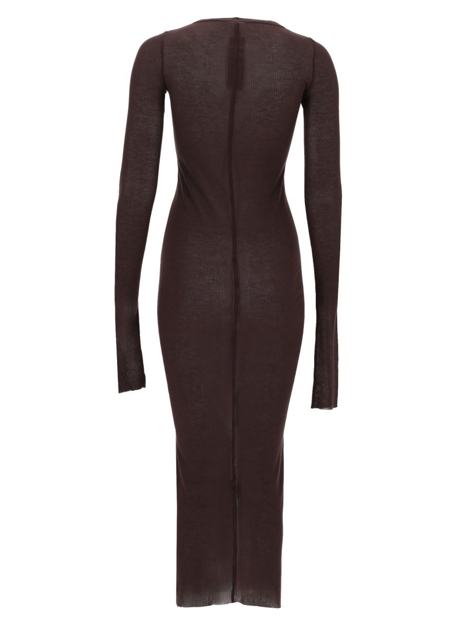 ABITO MIDI A MANICHE LUNGHE