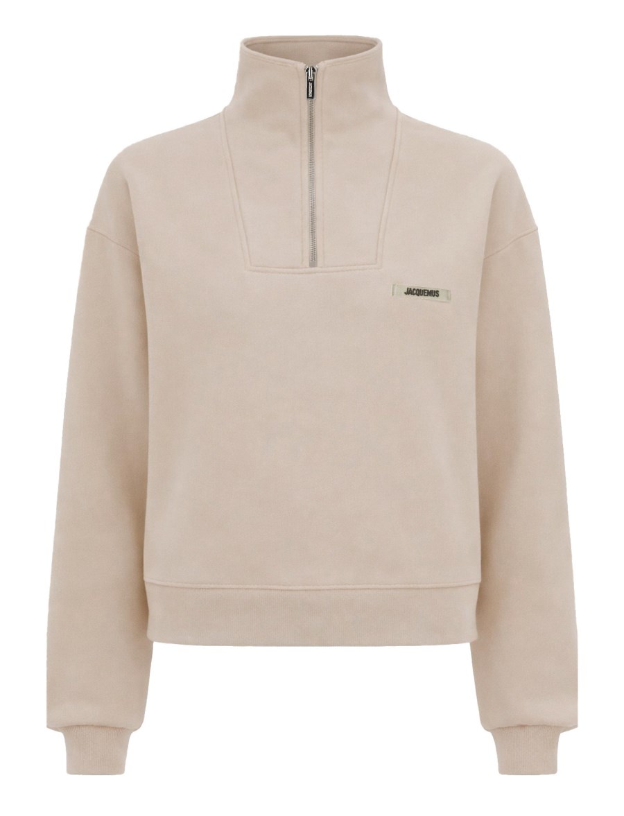 FELPA GROS GRAIN CON COLLO DOLCEVITA