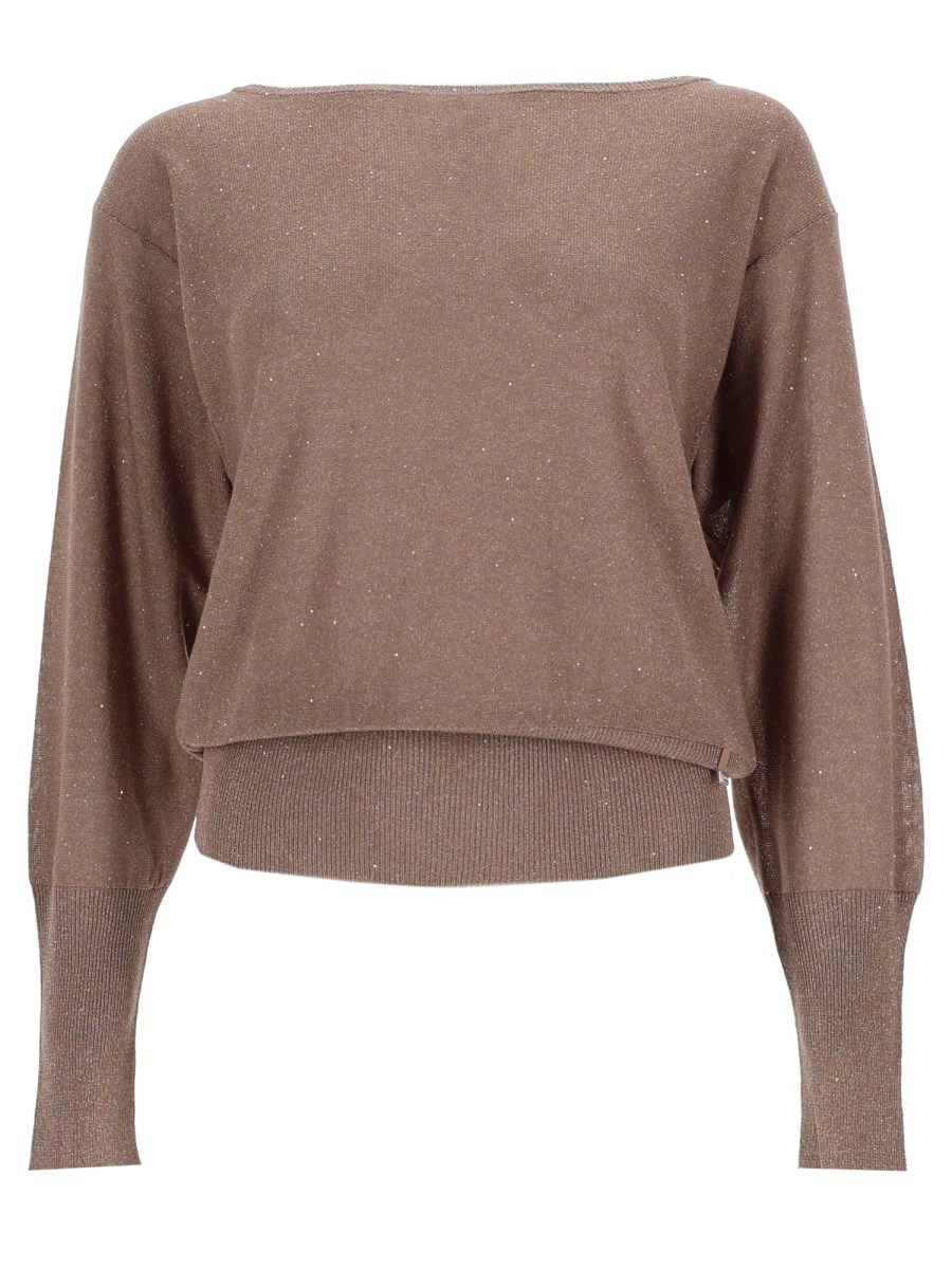 MAGLIA CON PAILLETTES