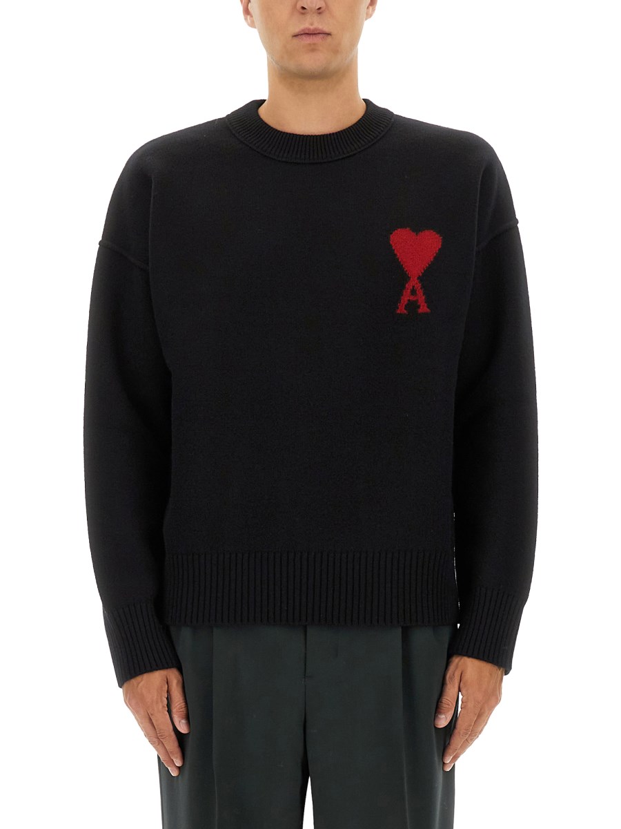 MAGLIA IN LANA CON LOGO