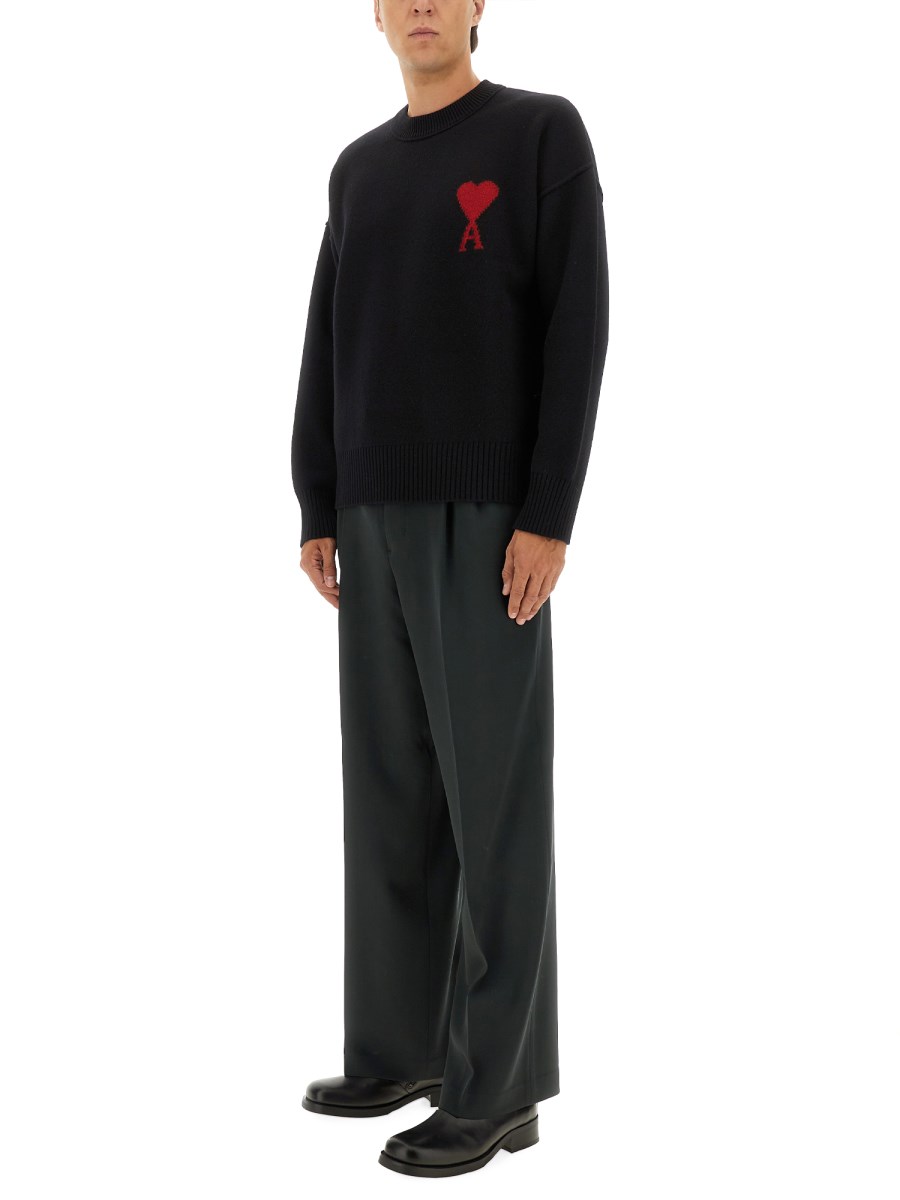 MAGLIA IN LANA CON LOGO