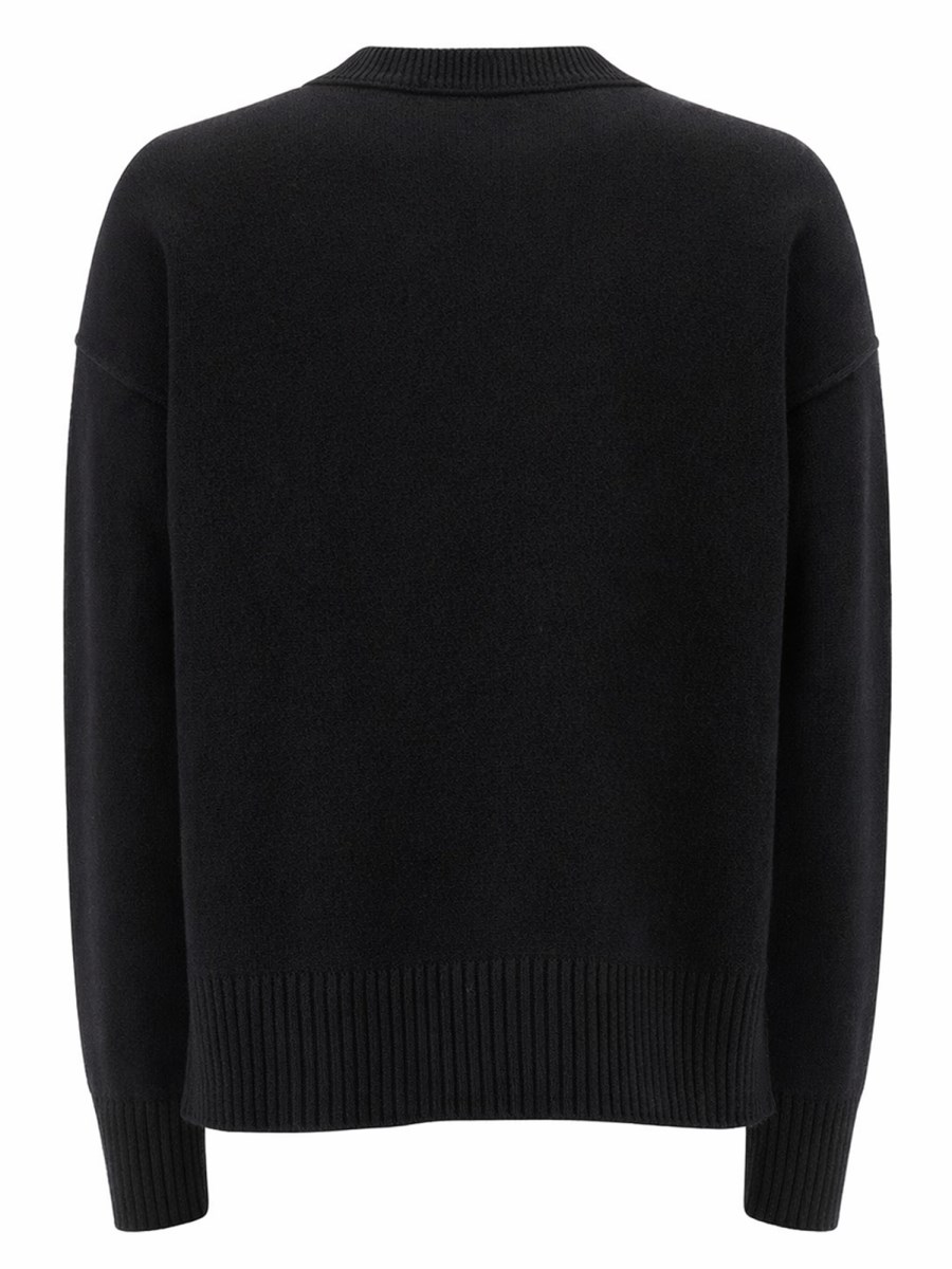 MAGLIA IN LANA CON LOGO